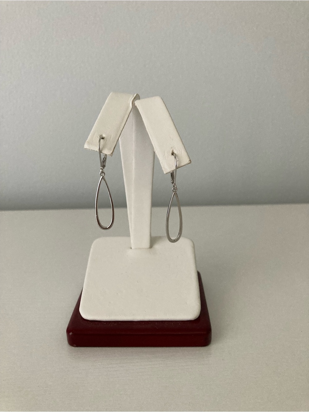 Sterling silver teardrop earrings